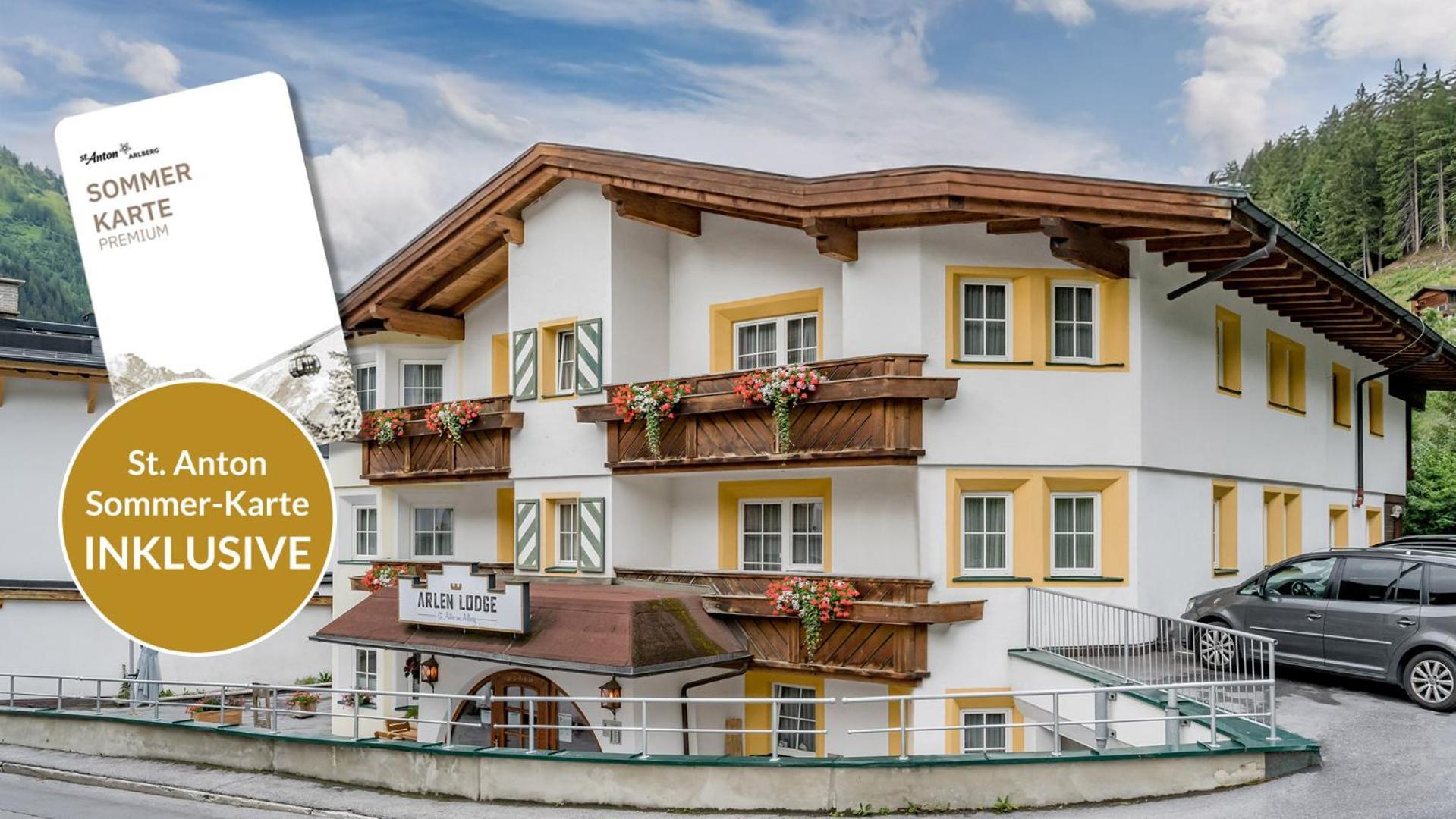Arlen Lodge Hotel Inkl Premium Karte Im Sommer ซังคท์อันทอนอัมอาร์ลแบร์ก ภายนอก รูปภาพ